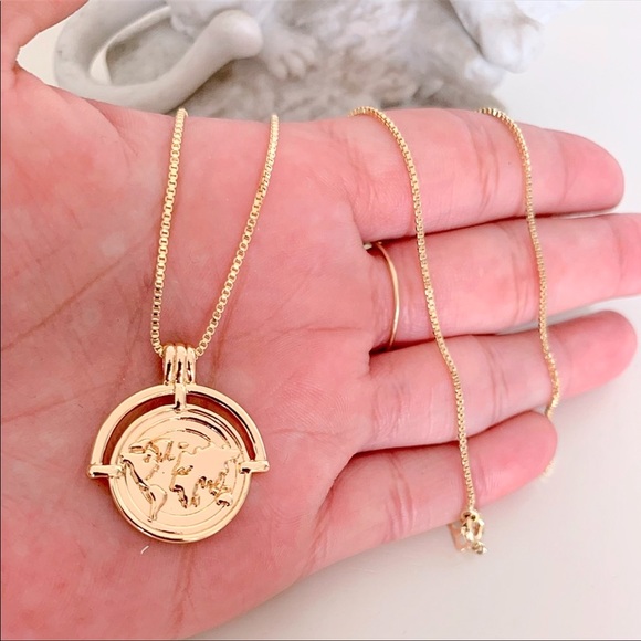 World Traveler Necklace | 14k Gold Filled - Picture 5 of 5